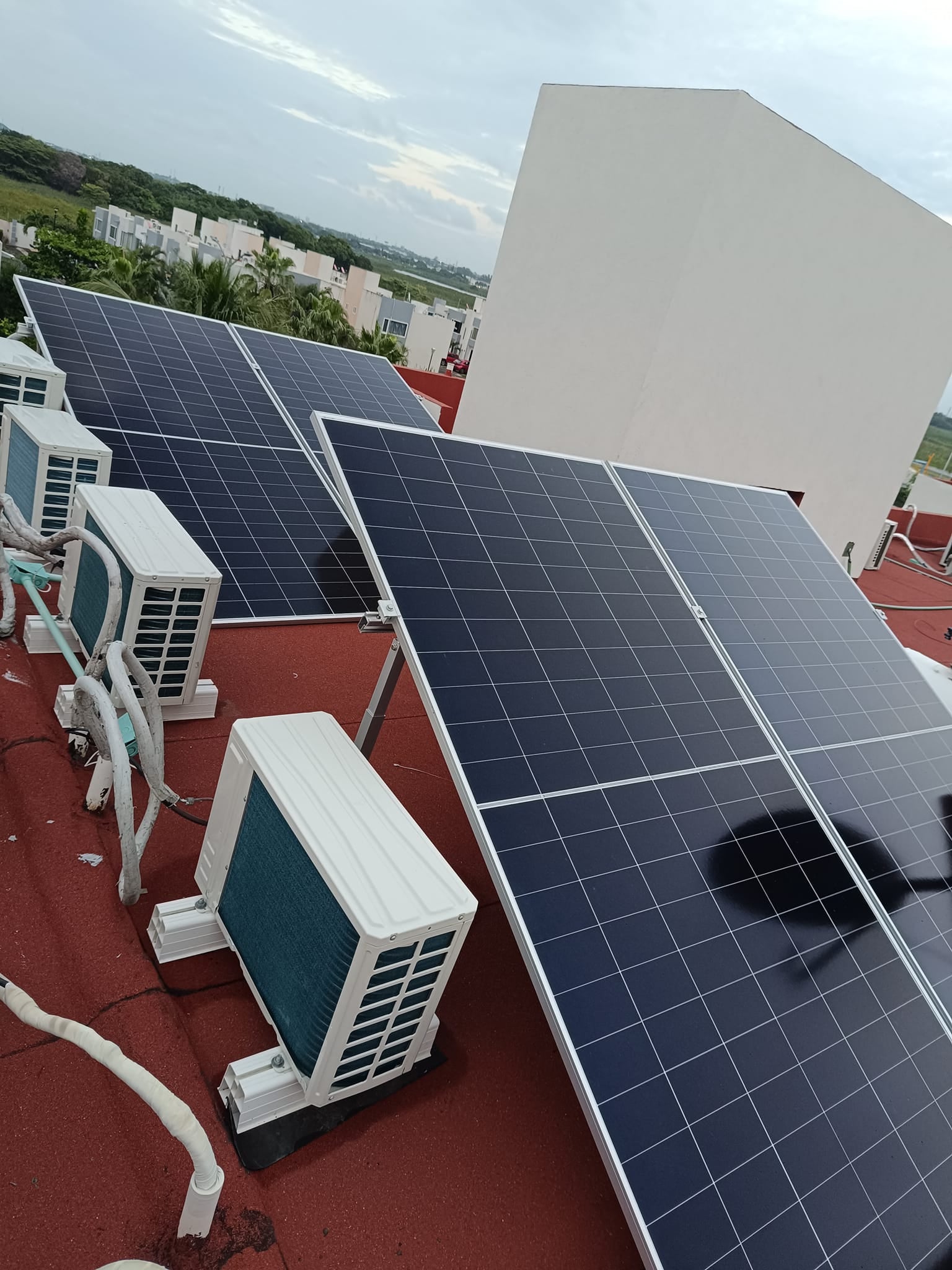 Panel solar para AIRE ACONDICIONADO 