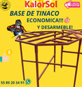 Base de tinaco para calentador solar