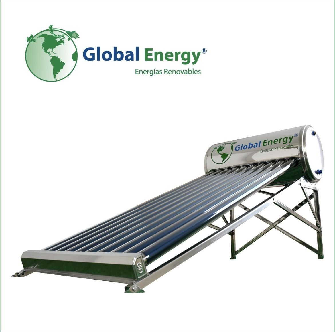 Calentador Solar Global Energy Alta Presión para Crédito INVI, 3 Personas