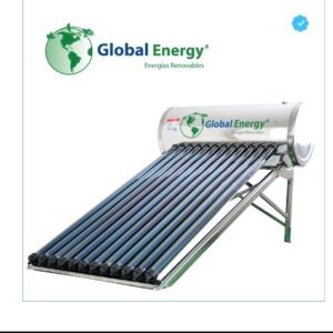 Calentador solar Global Energy de 150 litros para 4 personas con 12 tubos al vacío