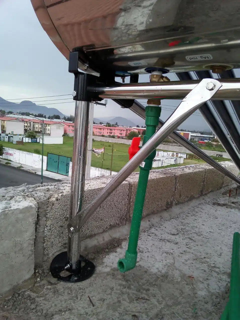 Estructura De Calentador Solar Solaris