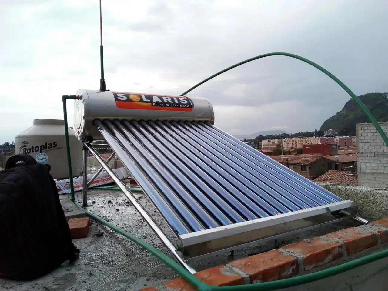 Instalación Para Calentador Solar