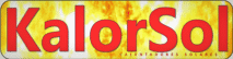 Imagen del logo de Kalorsol: "Logotipo de Kalorsol, una empresa de energía solar"