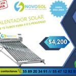 calentador solar KalorSol de 15 tubos, ideal para comprar y calentar tu hogar