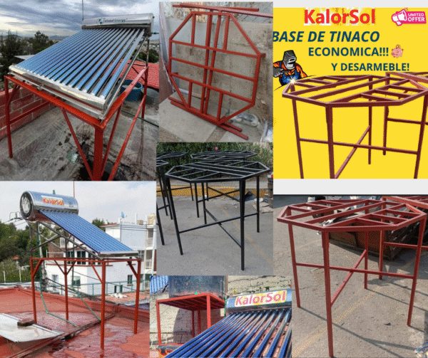Base de Tinaco para Calentador Solar 1m | 1.5m - Image 2